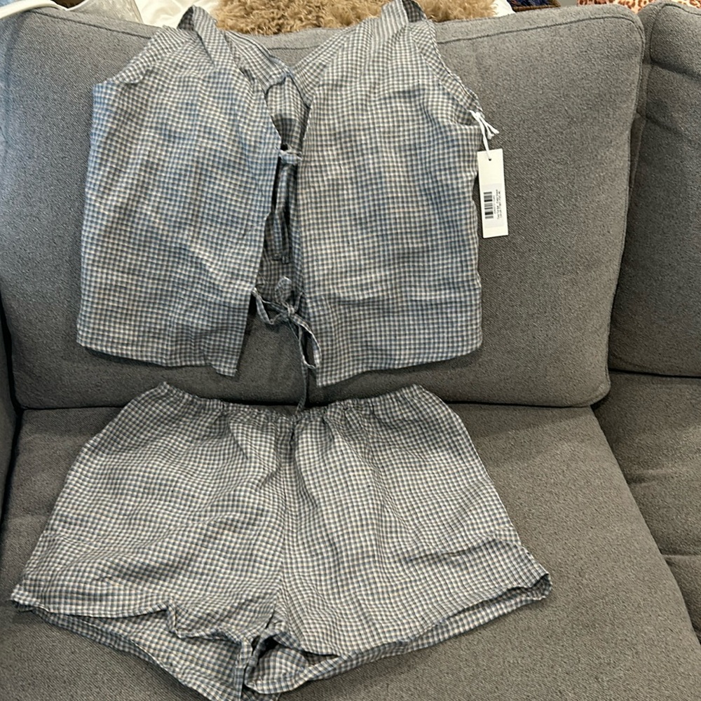 DEIJI Stuido two tie set field check